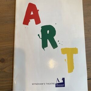 Art Playbill Ambassador Theater London 90s Patrick Duffy Freeman Thomas